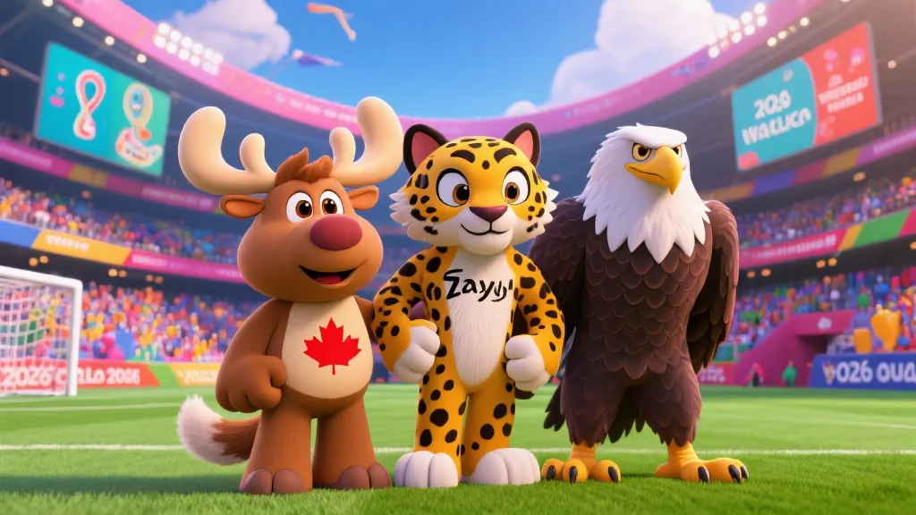 揭秘2026世界杯吉祥物：Maple、Zayu与Clutch背后的文化密码与狂欢寓意